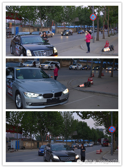 七點(diǎn)二十左右，43輛車分批駛?cè)電W斯卡汽車影院并領(lǐng)取電影票。