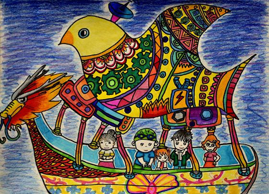 (工一小)張孟凡《雷達(dá)、紅外線探測無人救助飛船》輔導(dǎo)教師：時(shí)尹航