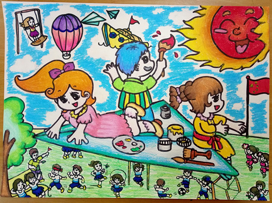 周楚文《放飛》輔導(dǎo)教師：時(shí)尹航（工一?。? oldsrc=