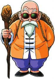 　《七龍珠》經典形象龜仙人。