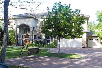 張曙光在美國(guó)的豪宅。資料圖片