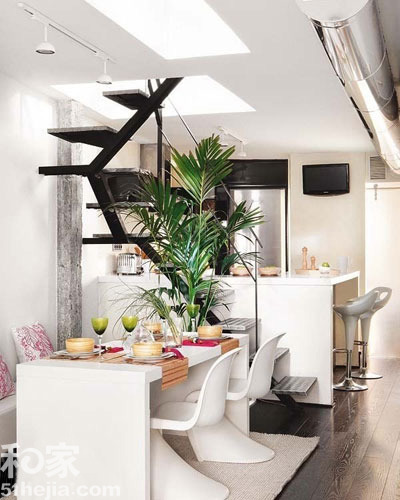 90平小戶復(fù)式公寓 畸零死角10圖巧填補(bǔ) 90平小戶復(fù)式公寓 畸零死角10圖巧填補(bǔ)