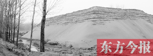 蔣西昌開設(shè)的砂場經(jīng)營多年，但至今未遭到過處罰