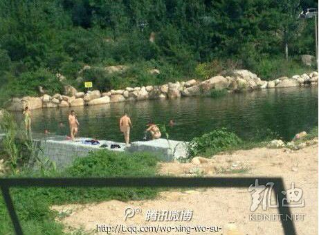 網(wǎng)友曝光的現(xiàn)場(chǎng)圖片。（圖片來(lái)自網(wǎng)絡(luò)）