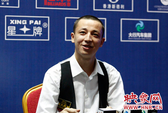 發(fā)布會(huì)上，中國業(yè)余選手帕如克很期待下一句的比賽