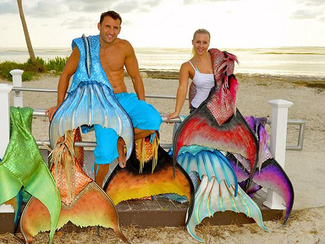 "美人魚(yú)情侶"的唯美愛(ài)情 "美人魚(yú)情侶"的唯美愛(ài)情