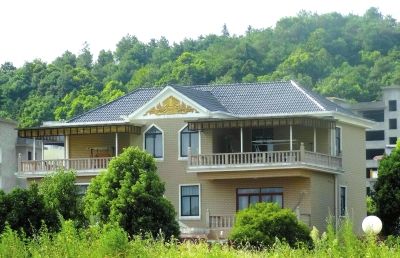 江西宜春，氣功大師王林在樟竹路紫薇山莊旁的別墅。圖/CFP