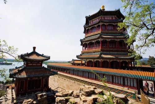 北方的皇家園林象征著盛世的繁華。