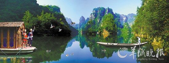 　　寶峰湖集山水于一體,融民俗風(fēng)情于一身。