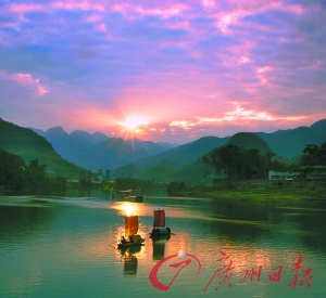 山清水秀的連州。