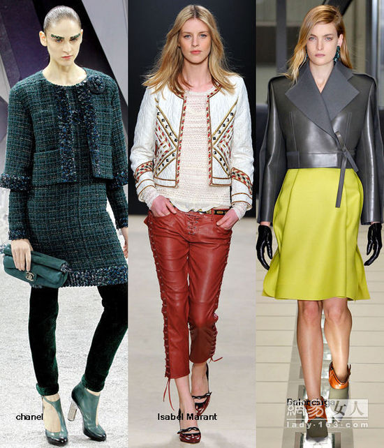 潮穿短夾克 層次搭穿出修長美腿 潮穿短夾克 層次搭穿出修長美腿