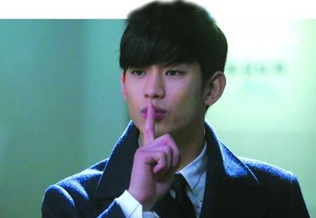 于正評價金秀賢沒什么演技，只是長得很討喜。