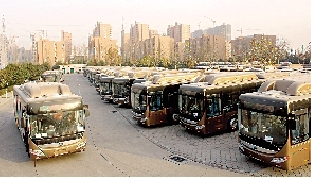 鄭州114臺新型氣電混合車即將上路 鄭州114臺新型氣電混合車即將上路