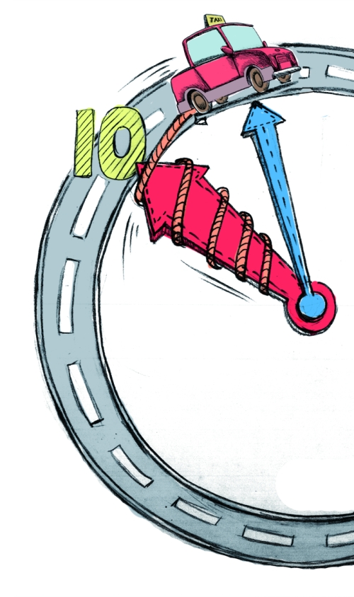 鄭州乘客打的被“穿越” 提前進入“夜間價” 鄭州乘客打的被“穿越” 提前進入“夜間價”