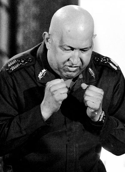 去年選舉期間，查韋斯造勢資料圖。