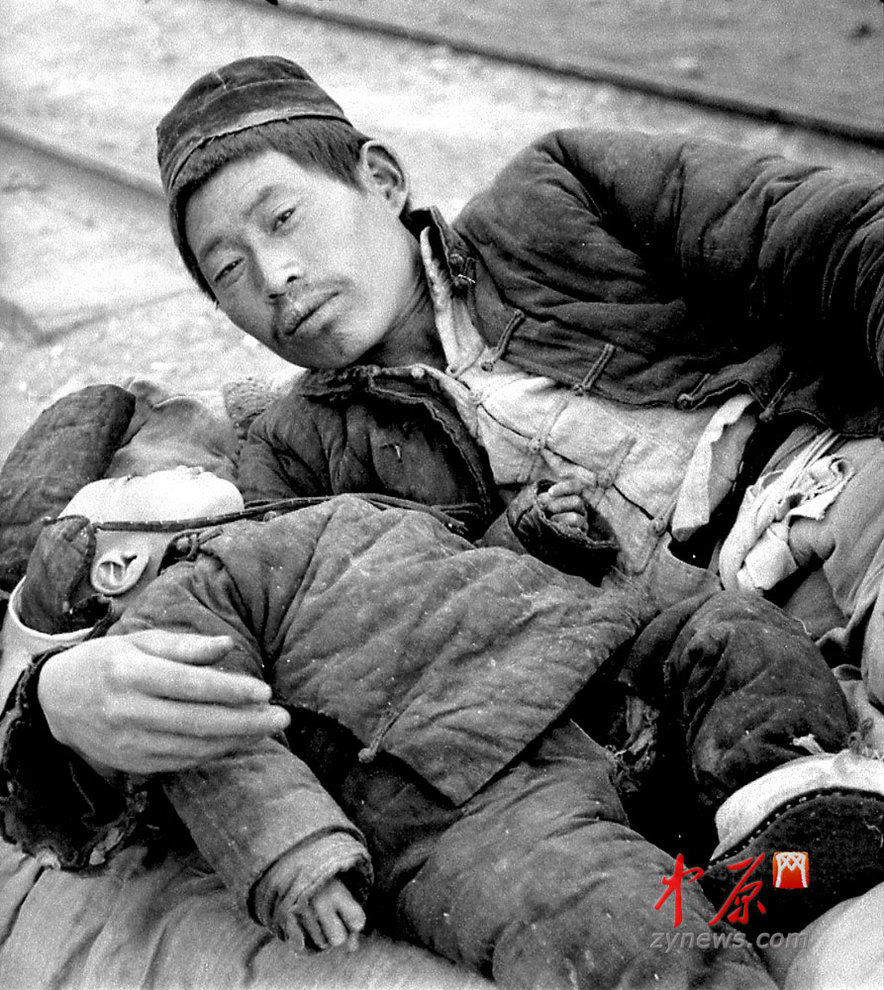 饑荒受災(zāi)者，父與子