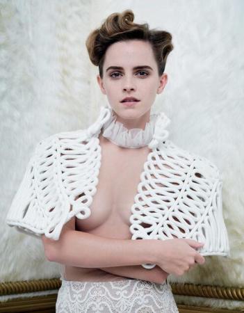 艾瑪沃森拍大尺度照遭炮轟：干我胸何事？