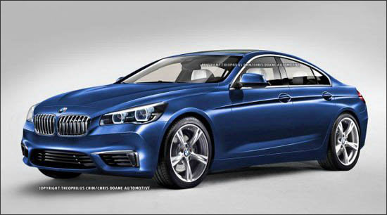 之前曝光的寶馬2系Gran Coupe假想圖