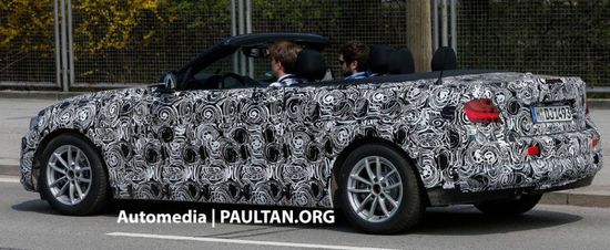 寶馬2系敞篷版路試照 寶馬2系敞篷版路試照