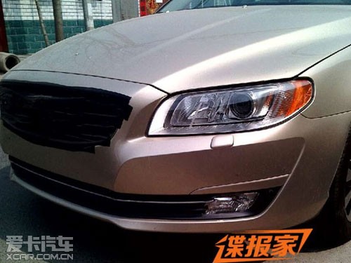 國(guó)產(chǎn)新款沃爾沃S80L 諜照