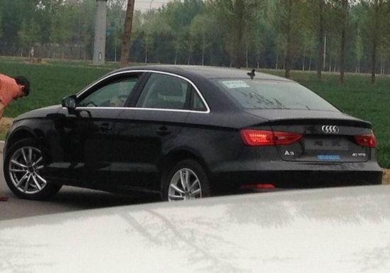 三廂奧迪A3國(guó)內(nèi)測(cè)試車 三廂奧迪A3國(guó)內(nèi)測(cè)試車
