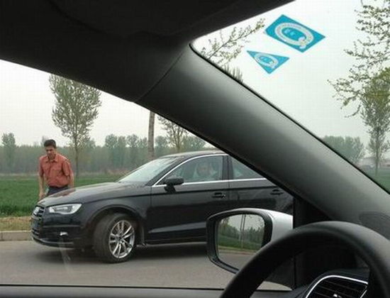 三廂奧迪A3國(guó)內(nèi)測(cè)試車 三廂奧迪A3國(guó)內(nèi)測(cè)試車