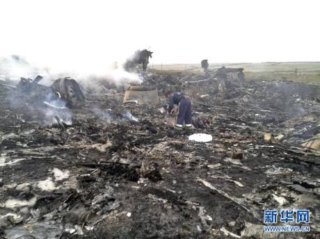 直擊馬航MH17客機墜毀現場 直擊馬航MH17客機墜毀現場