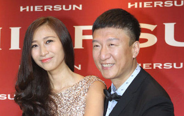 圖為孫紅雷、王駿迪夫婦。