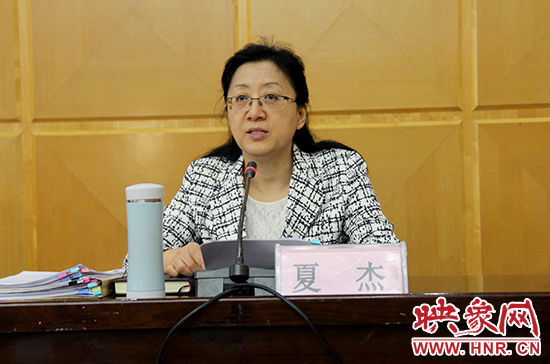 河南省委常委、組織部部長(zhǎng)夏杰