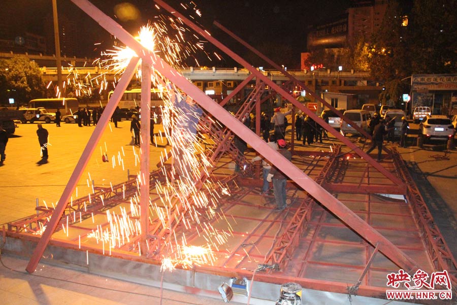 拆除現(xiàn)場。