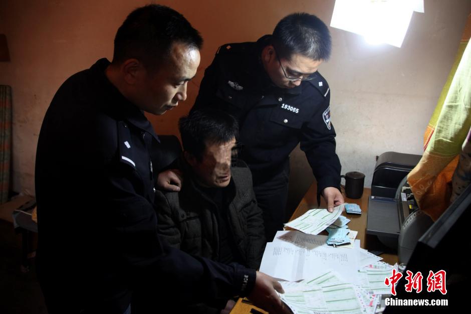 圖為抓獲犯罪嫌疑人（資料圖片）。