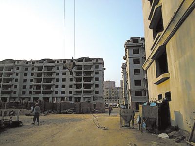 　適園雅居小區(qū)，已建起13棟住宅樓。