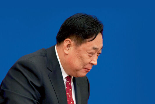 張力軍從環(huán)保部副部長(zhǎng)任上退休兩年多后，被中紀(jì)委宣布接受組織調(diào)查。資料圖