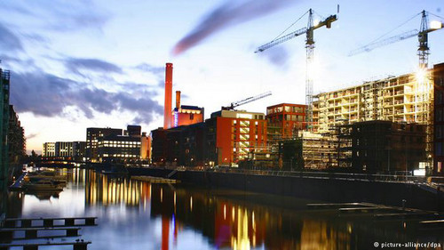 資料圖片：德國法蘭克福。（德國之聲電臺網(wǎng)站）