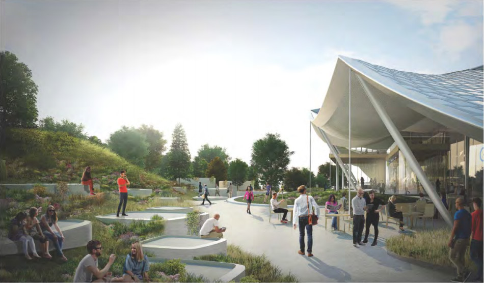 谷歌計劃在山景城新建總部:外形酷似大帳篷 谷歌計劃在山景城新建總部:外形酷似大帳篷