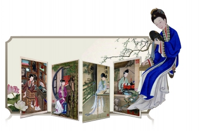 "故宮淘寶"推動(dòng)圖版美人畫(huà) 雍正的女神"動(dòng)"起來(lái)