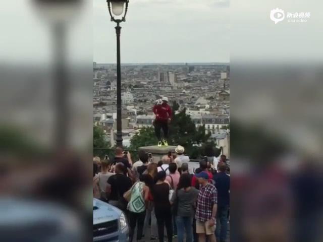 牛！黑人小哥開掛技能不斷