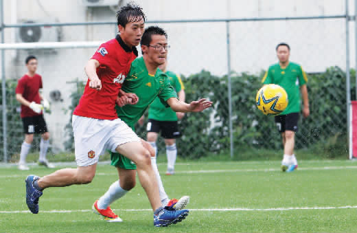 平安保險與農(nóng)大體院的這場比賽，在上半場就失去了懸念