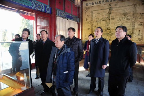 韓國(guó)訪(fǎng)問(wèn)團(tuán)參觀鹿邑縣老子故里感到非常震撼